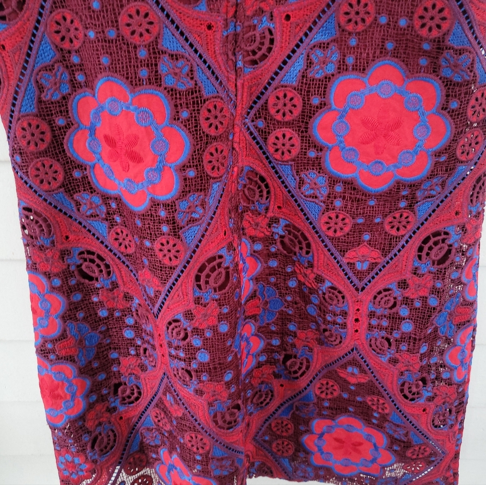 NWT Anthropologie Eva Franco Lace Sleeveless Cocktail Party Dress Sz 10 $230 - Picture 16 of 16